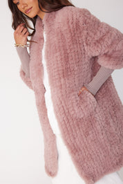 SUTTI Faux Jacket Smokey Plum