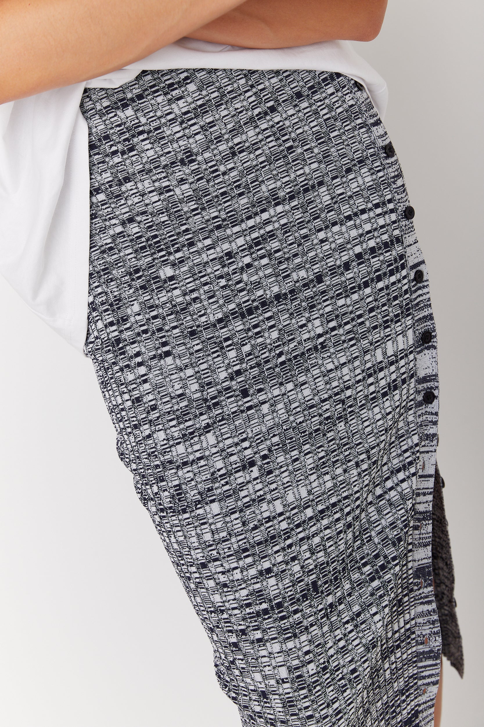 WILLOW Knit Skirt Navy