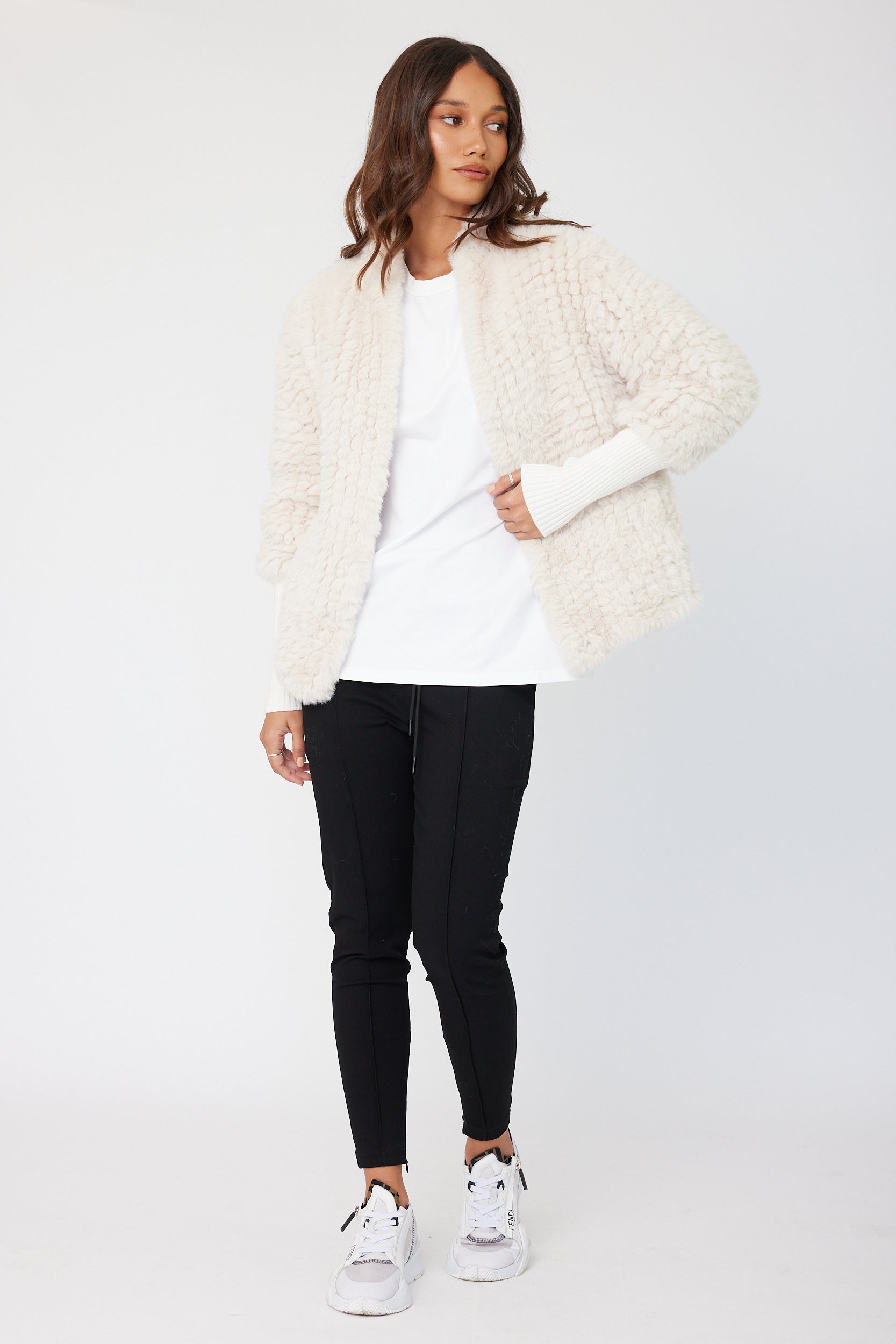 TETTO Faux Jacket Cream