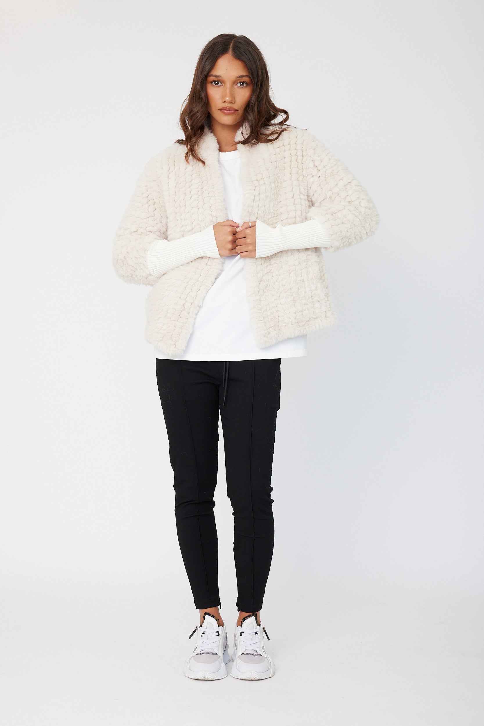 TETTO Faux Jacket Cream