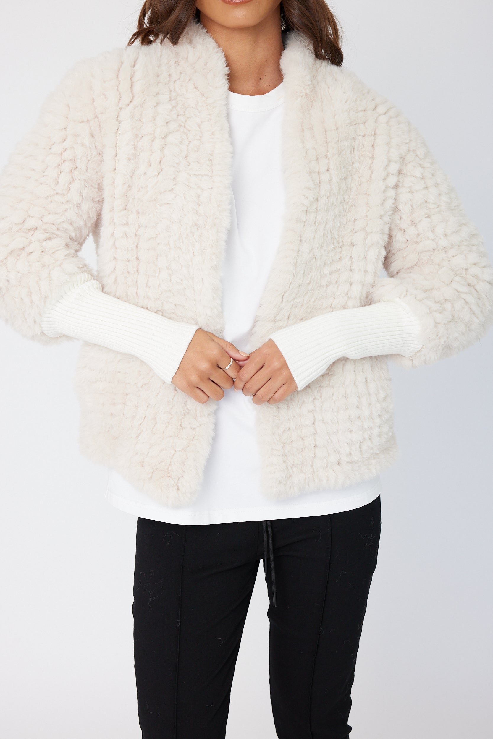 TETTO Faux Jacket Cream