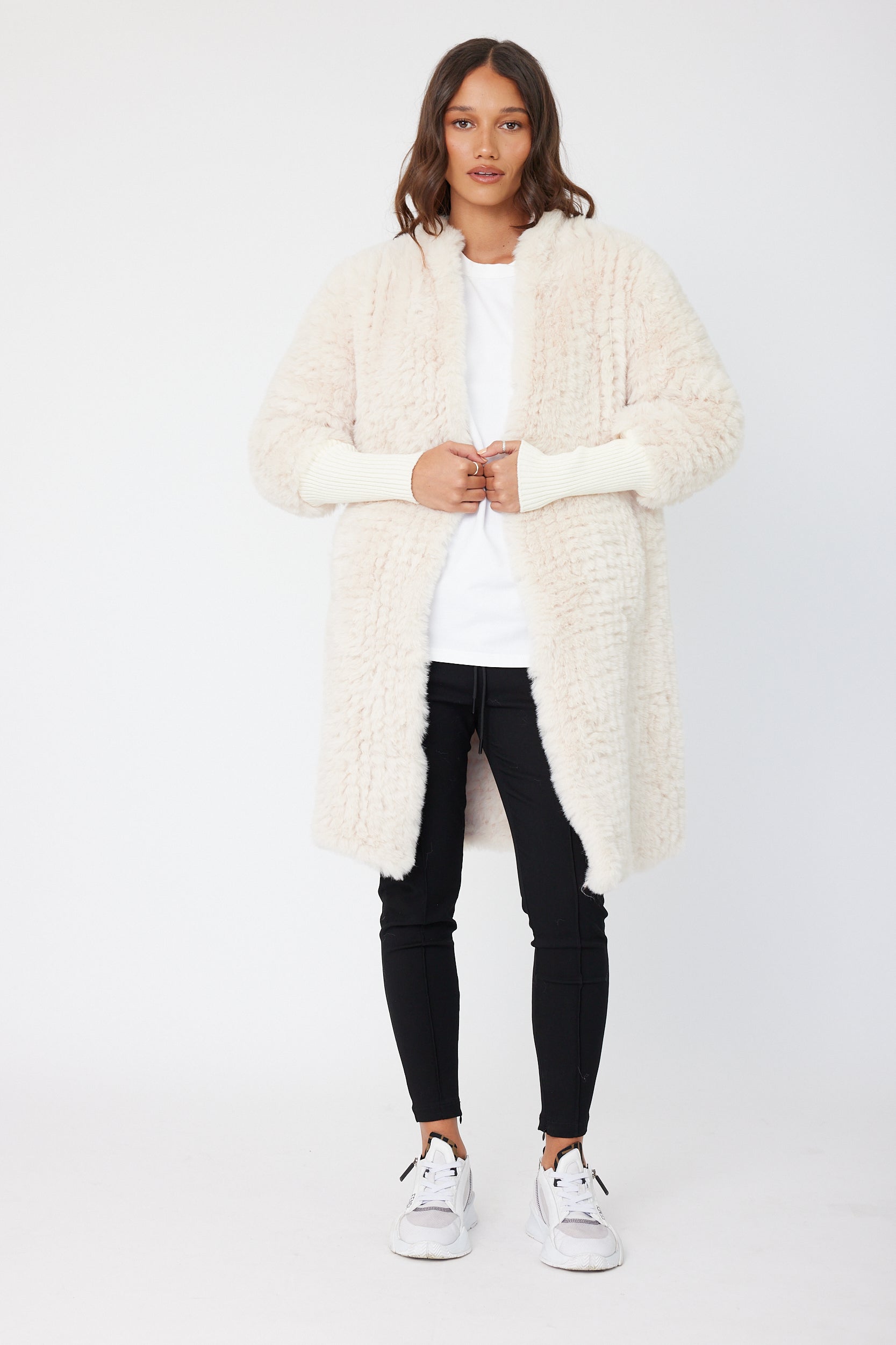 SUTTI Faux Jacket Cream