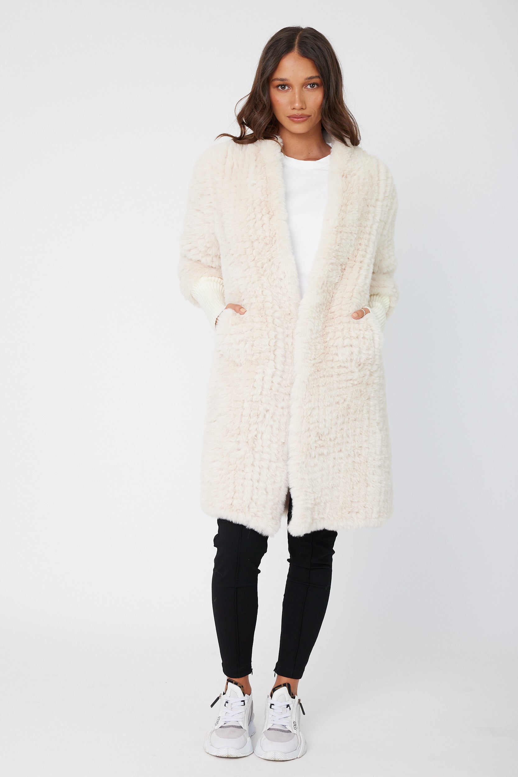 SUTTI Faux Jacket Cream