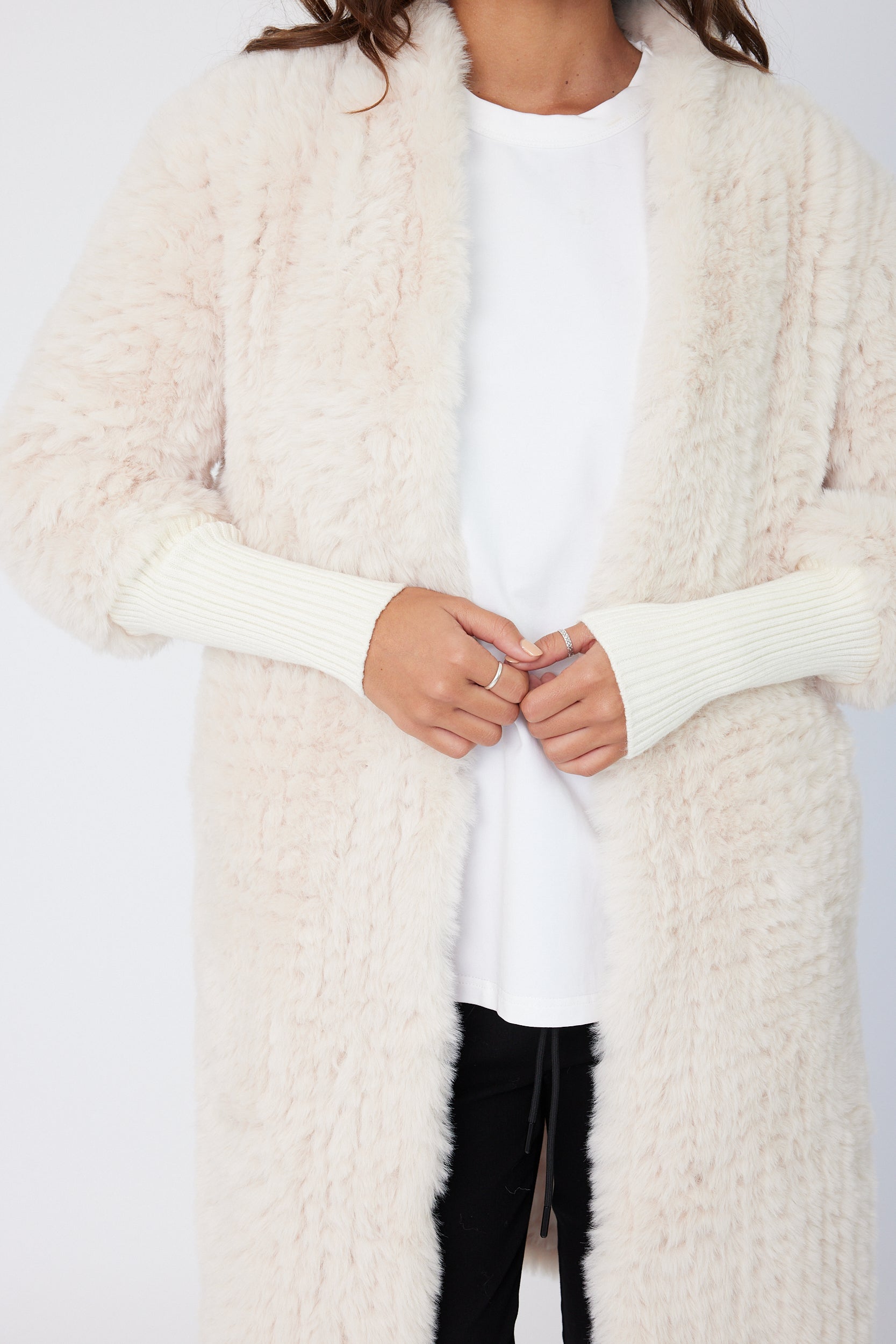 SUTTI Faux Jacket Cream
