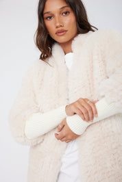 SUTTI Faux Jacket Cream