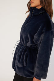 RAFFERTY Faux Jacket Navy