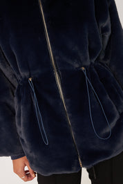 RAFFERTY Faux Jacket Navy
