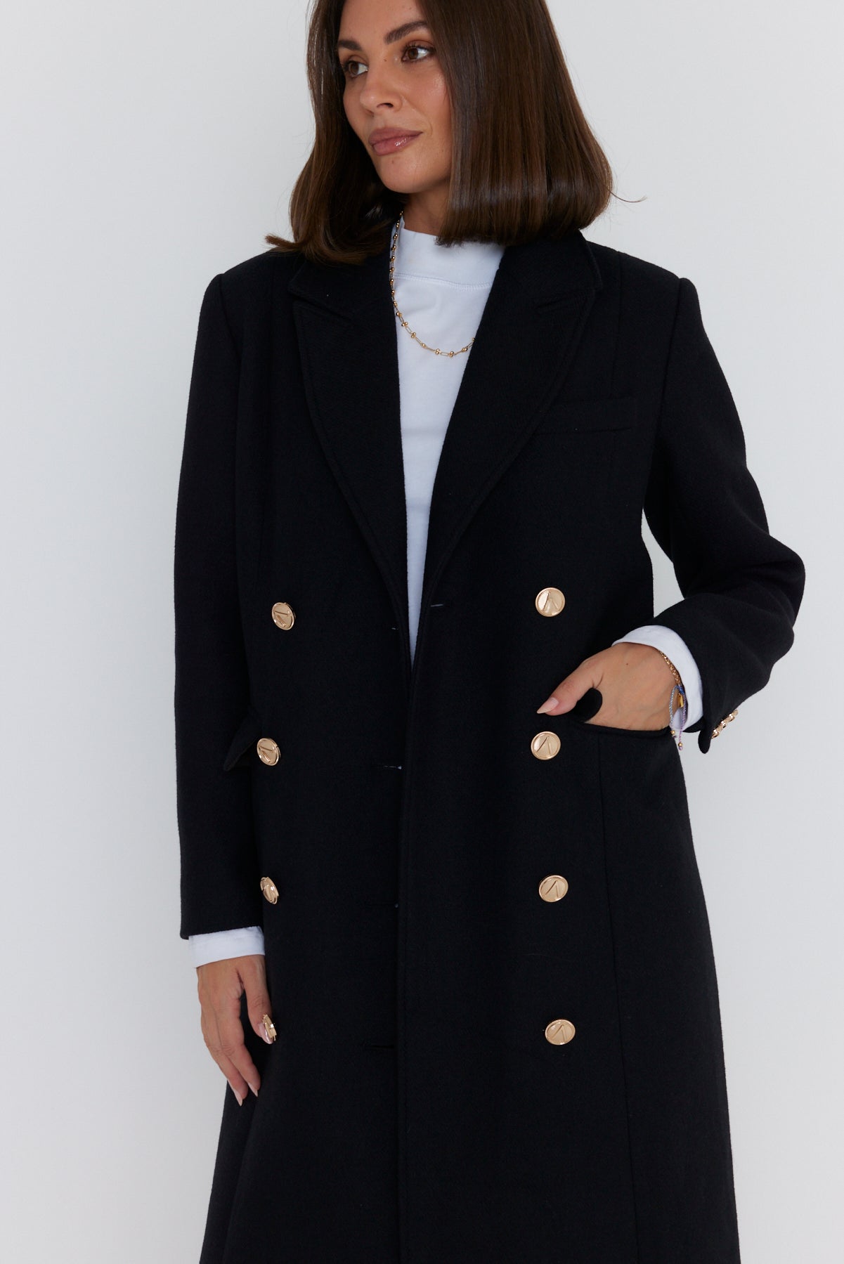 RUSSIAN Coat Black