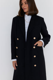 RUSSIAN Coat Black