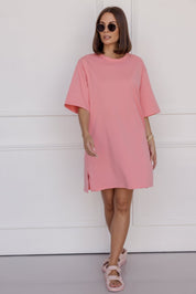 CALEB Dress Pink Coral