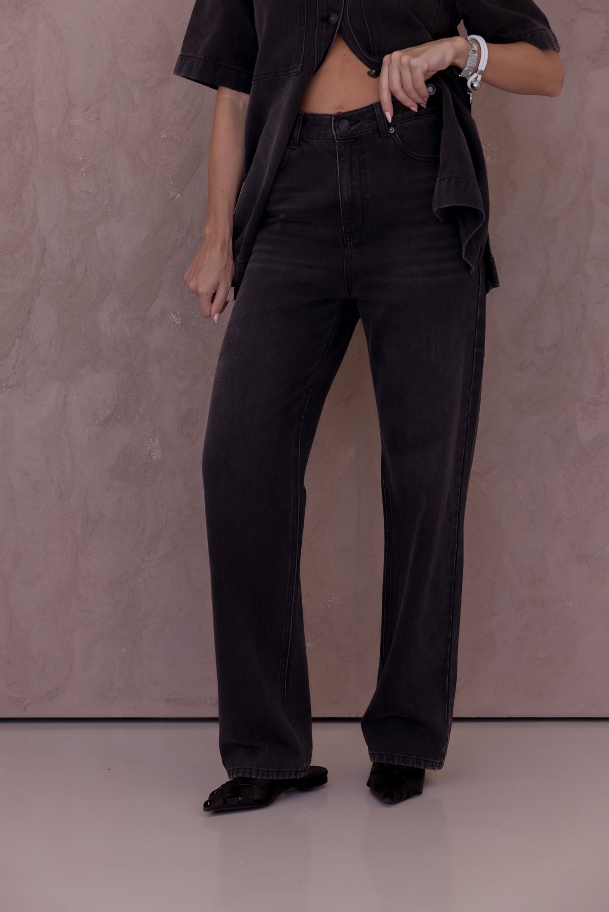 KALANI Jeans Black Denim