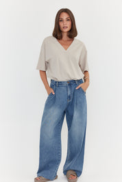 ALESSIA Jeans Mid Blue Denim
