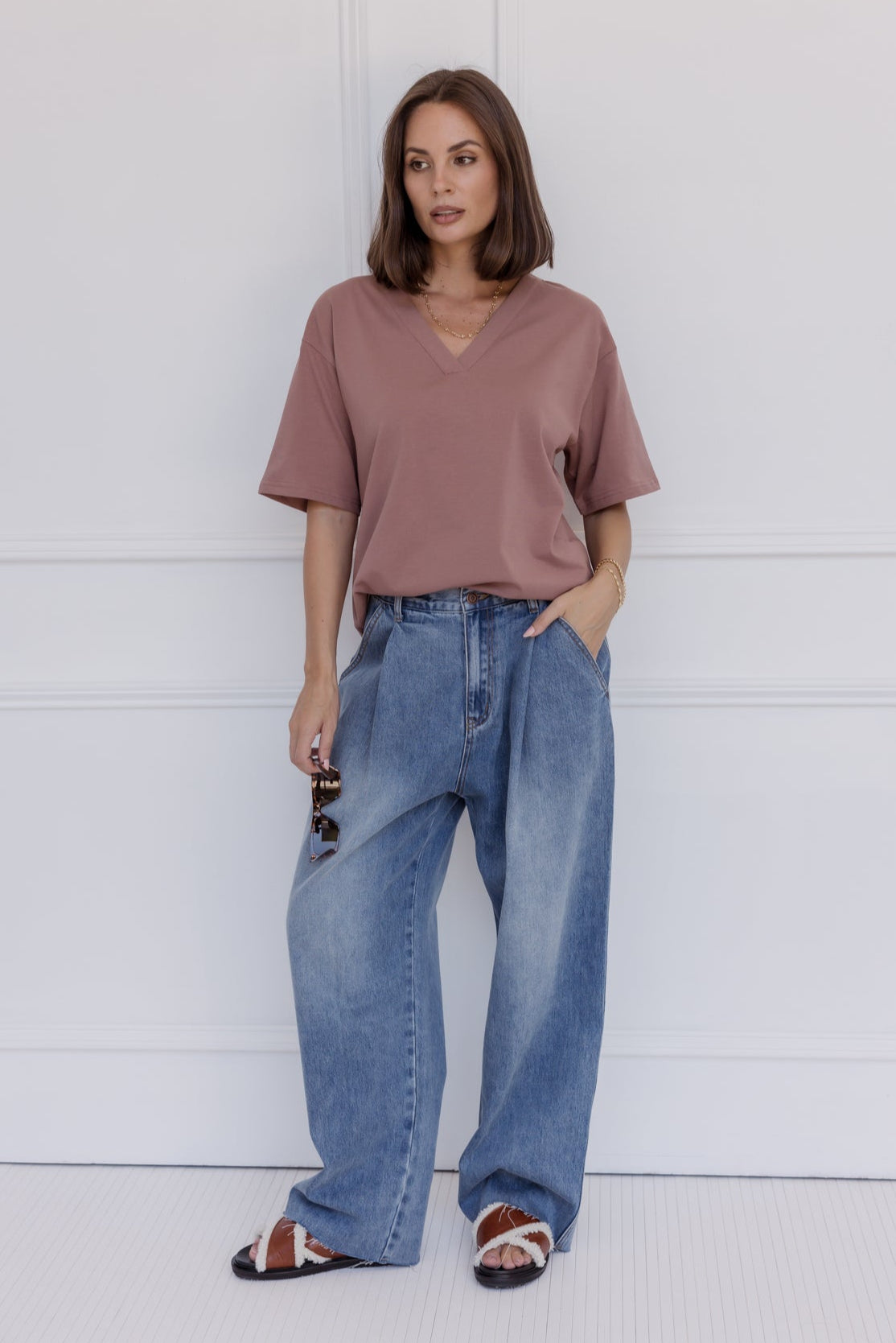 ALESSIA Jeans Mid Blue Denim