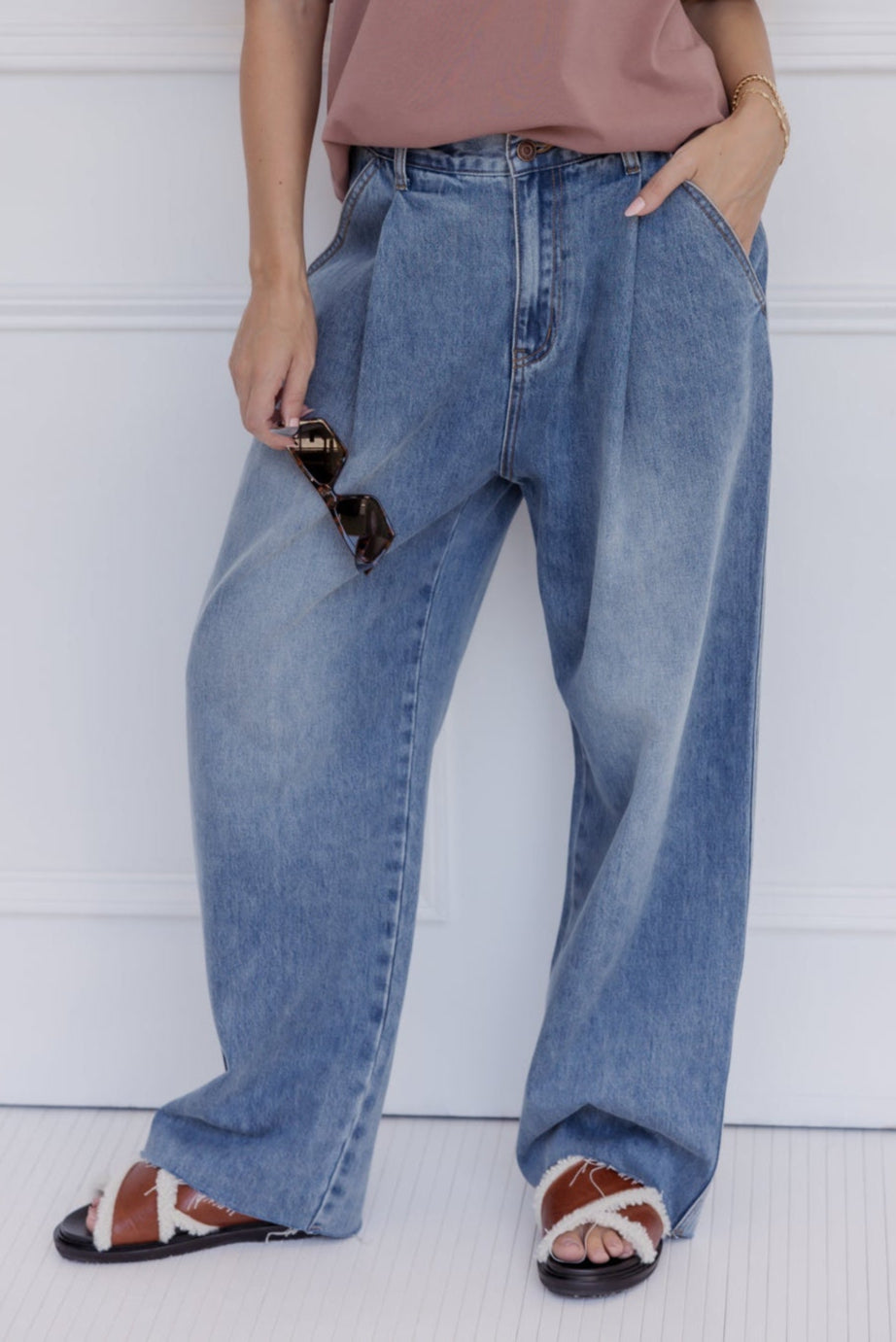 ALESSIA Jeans Mid Blue Denim