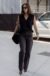 KALANI Jeans Black Denim