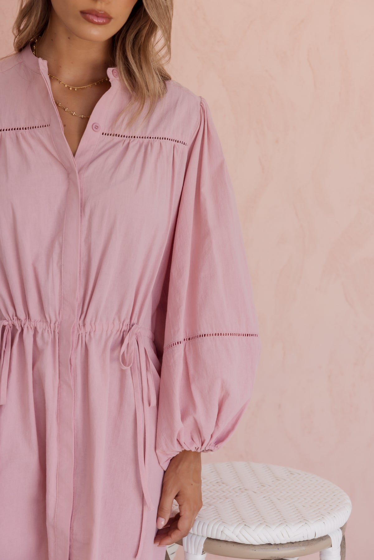 SHANI Dress Dusty Pink