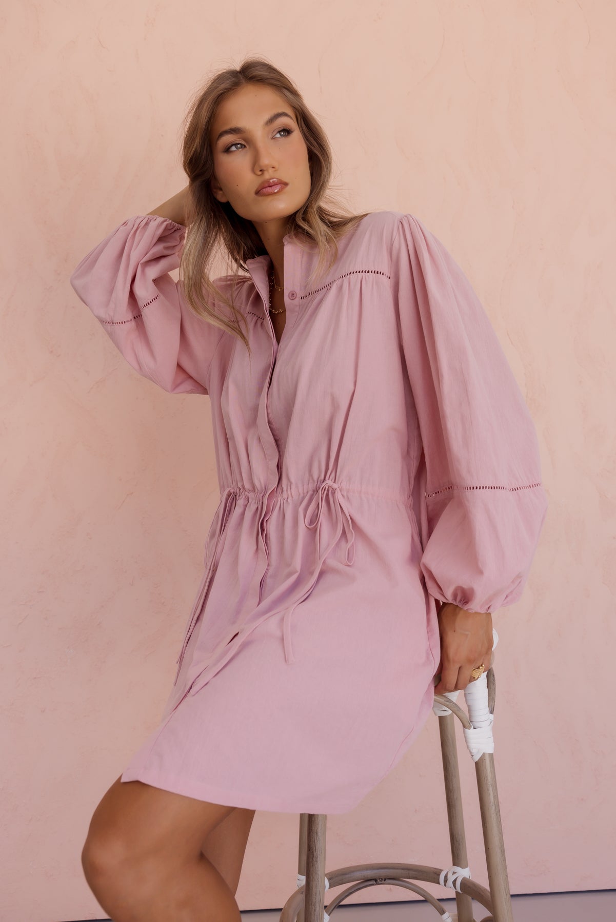 SHANI Dress Dusty Pink