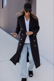RUSSIAN Coat Black