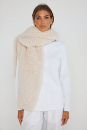 KALUA Faux Scarf Cream