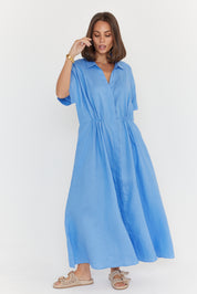 MAKILA Dress Cornflour Blue