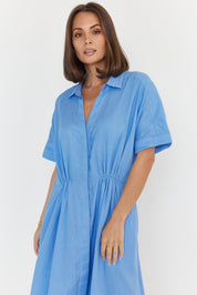 MAKILA Dress Cornflour Blue