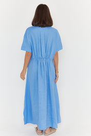 MAKILA Dress Cornflour Blue