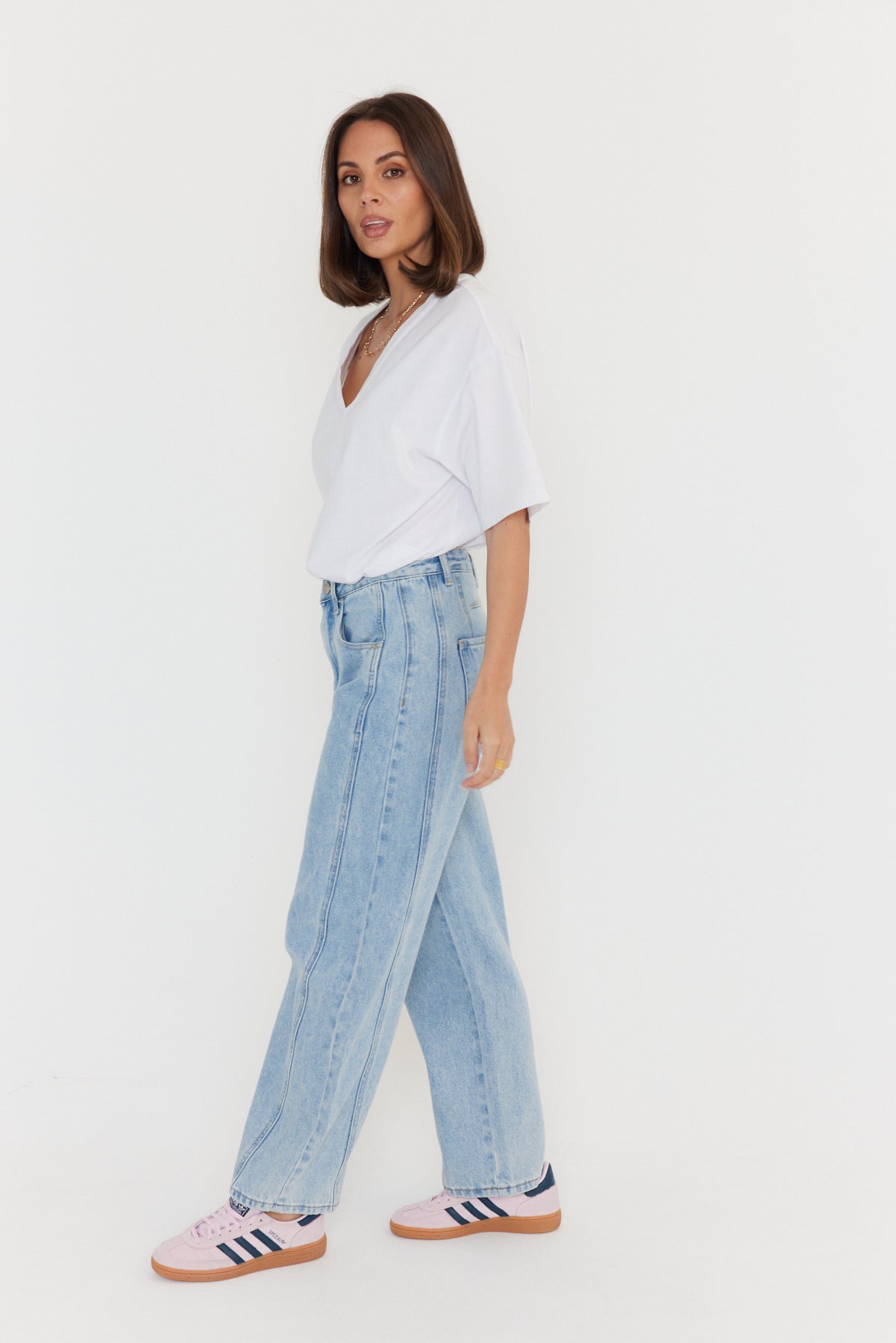 SALTY Jeans Light Blue Denim