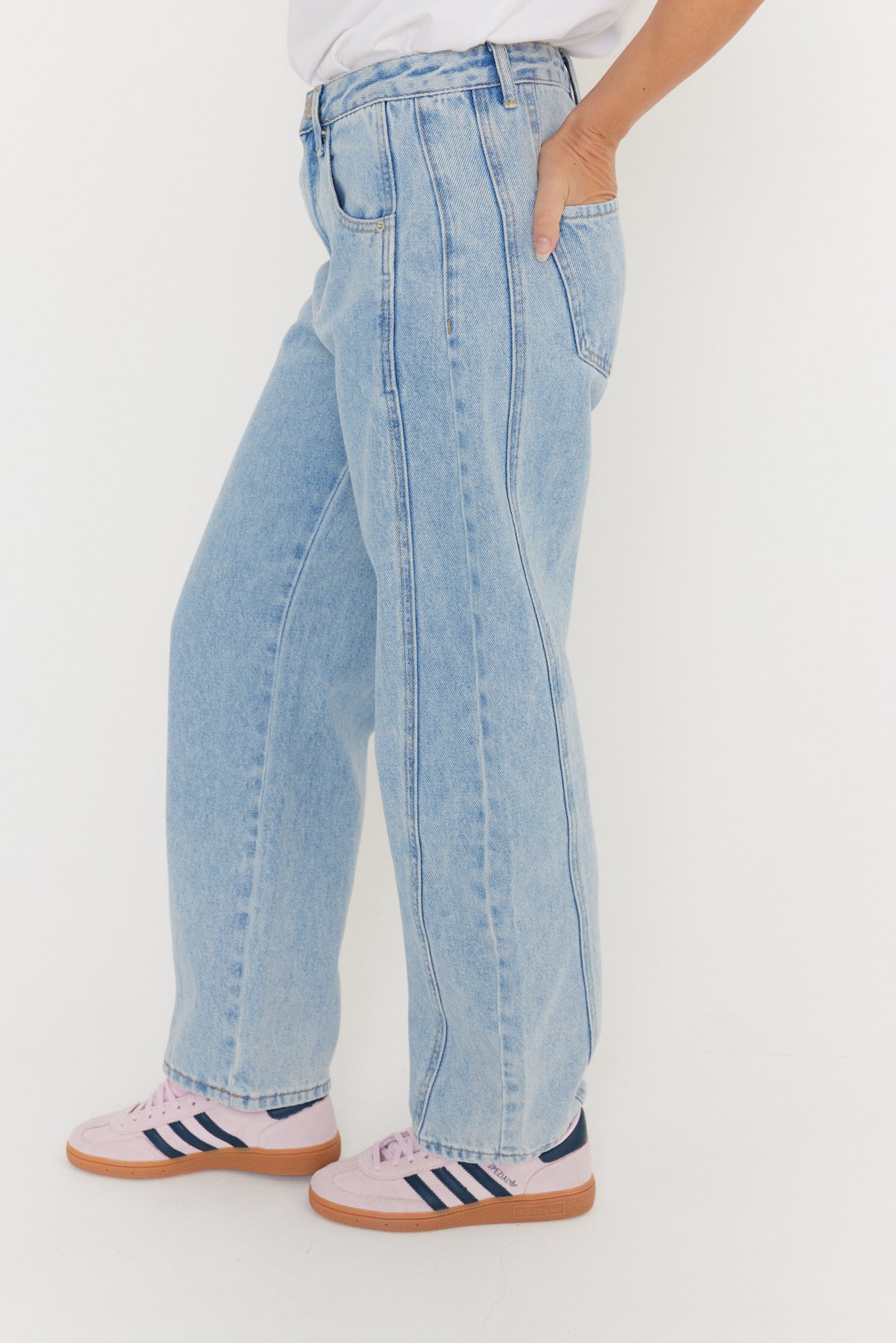 SALTY Jeans Light Blue Denim