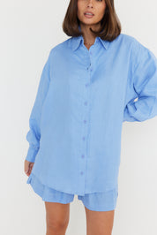 PLUTO Shirt Cornflour Blue