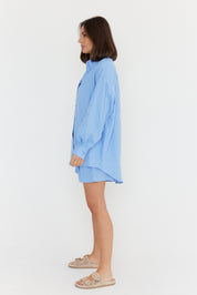 PLUTO Shirt Cornflour Blue