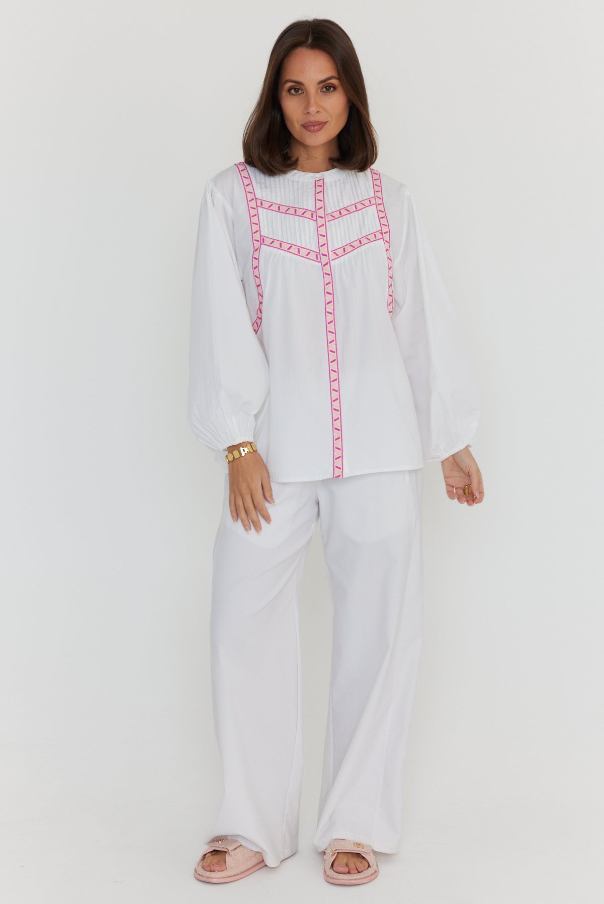 SILAS Blouse White
