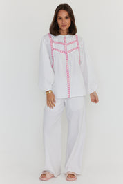 SILAS Blouse White