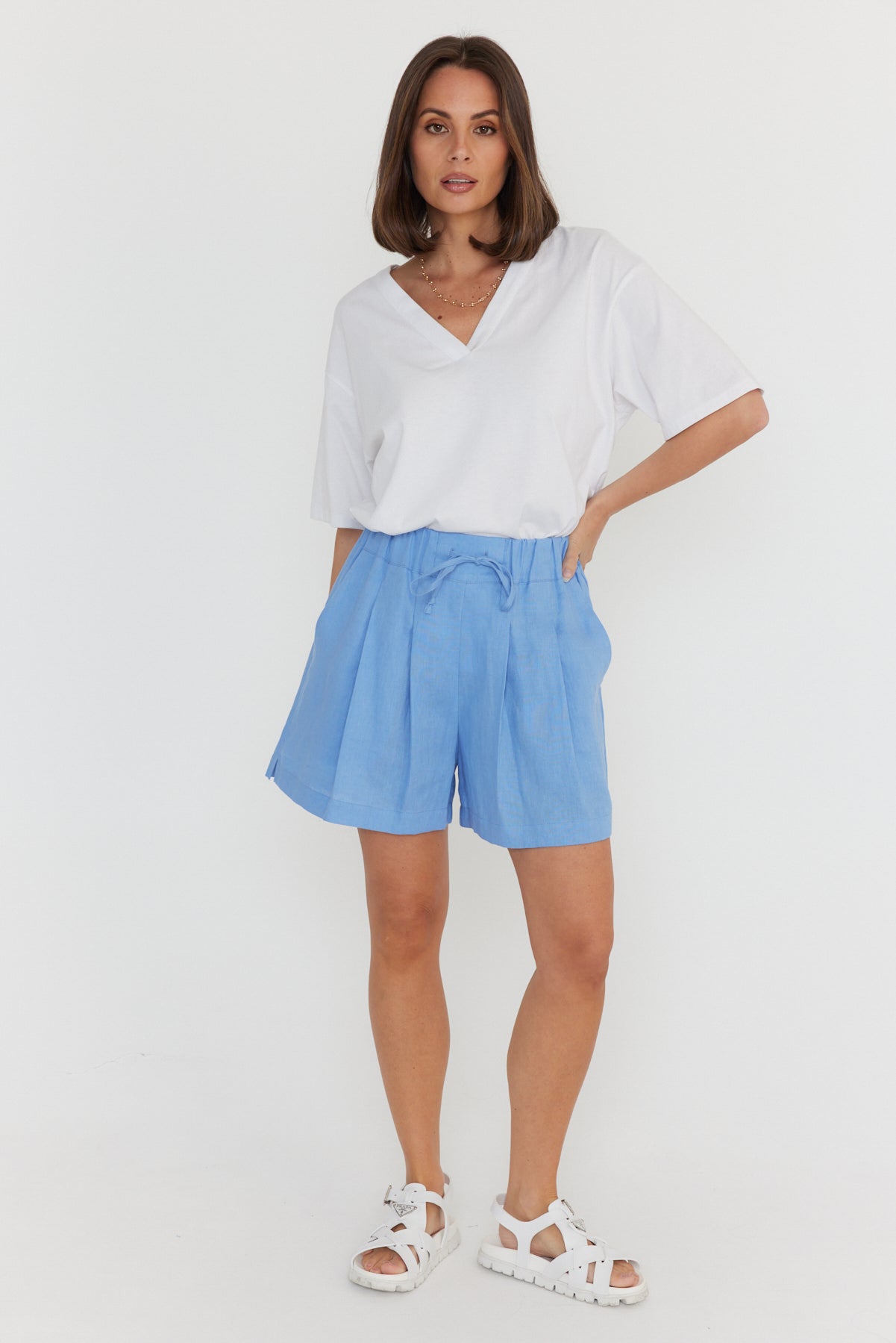 RAZ Shorts Cornflour Blue