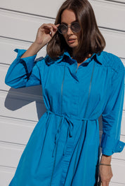 THIAGO Dress Blue Teal