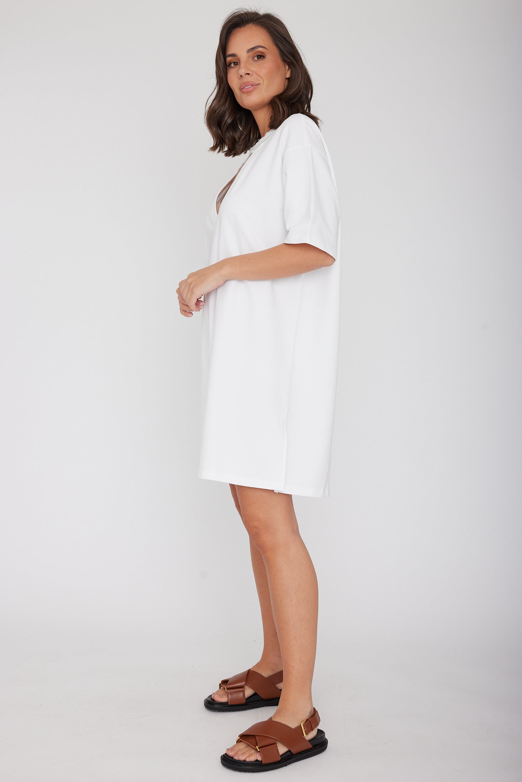 MARCUS Mini Dress White