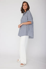 ROGUE Shirt Navy Stripe