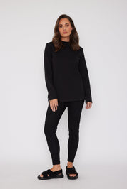 RUBY Long Sleeve Top Black