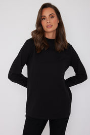 RUBY Long Sleeve Top Black