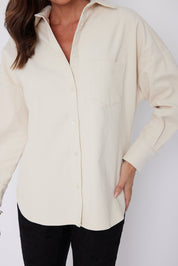 VANROY Shirt Beige