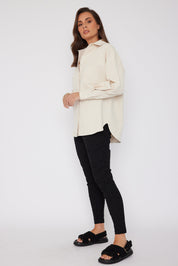 VANROY Shirt Beige