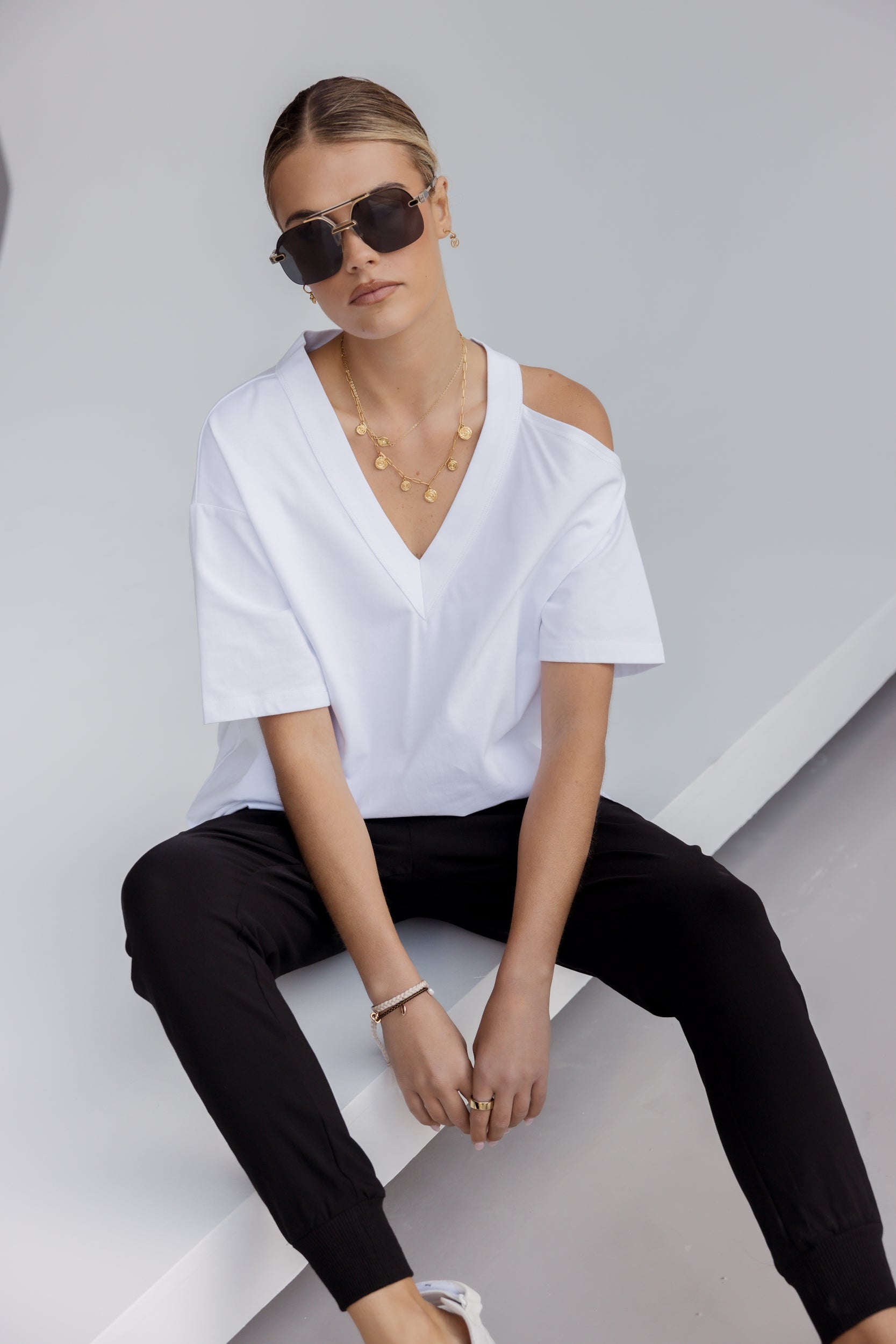 LAIKEN T-Shirt White
