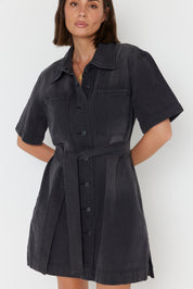 MILANO Dress Black Denim