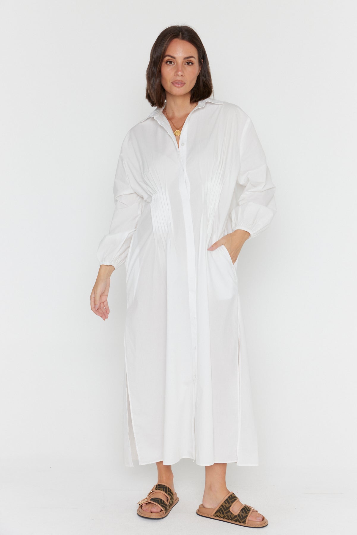 MOSKO Dress White