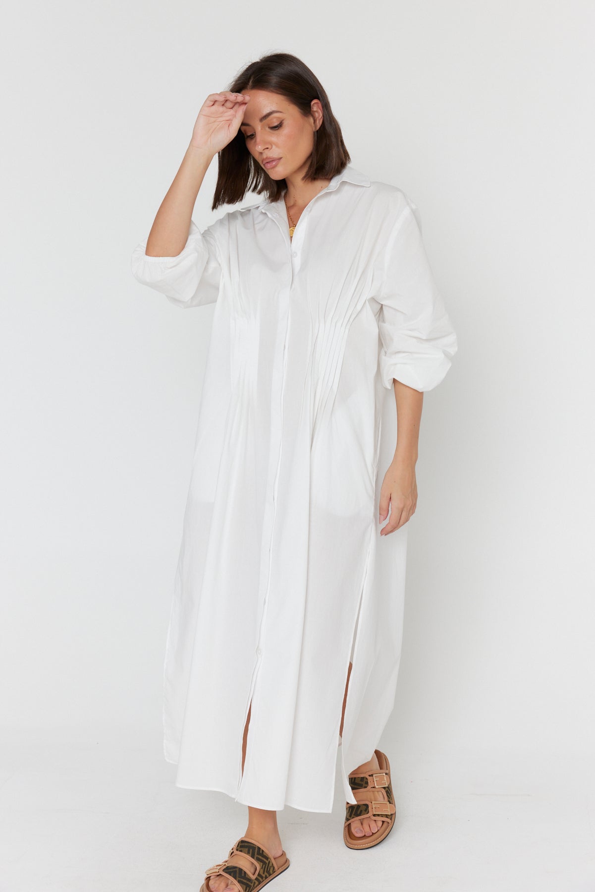 MOSKO Dress White