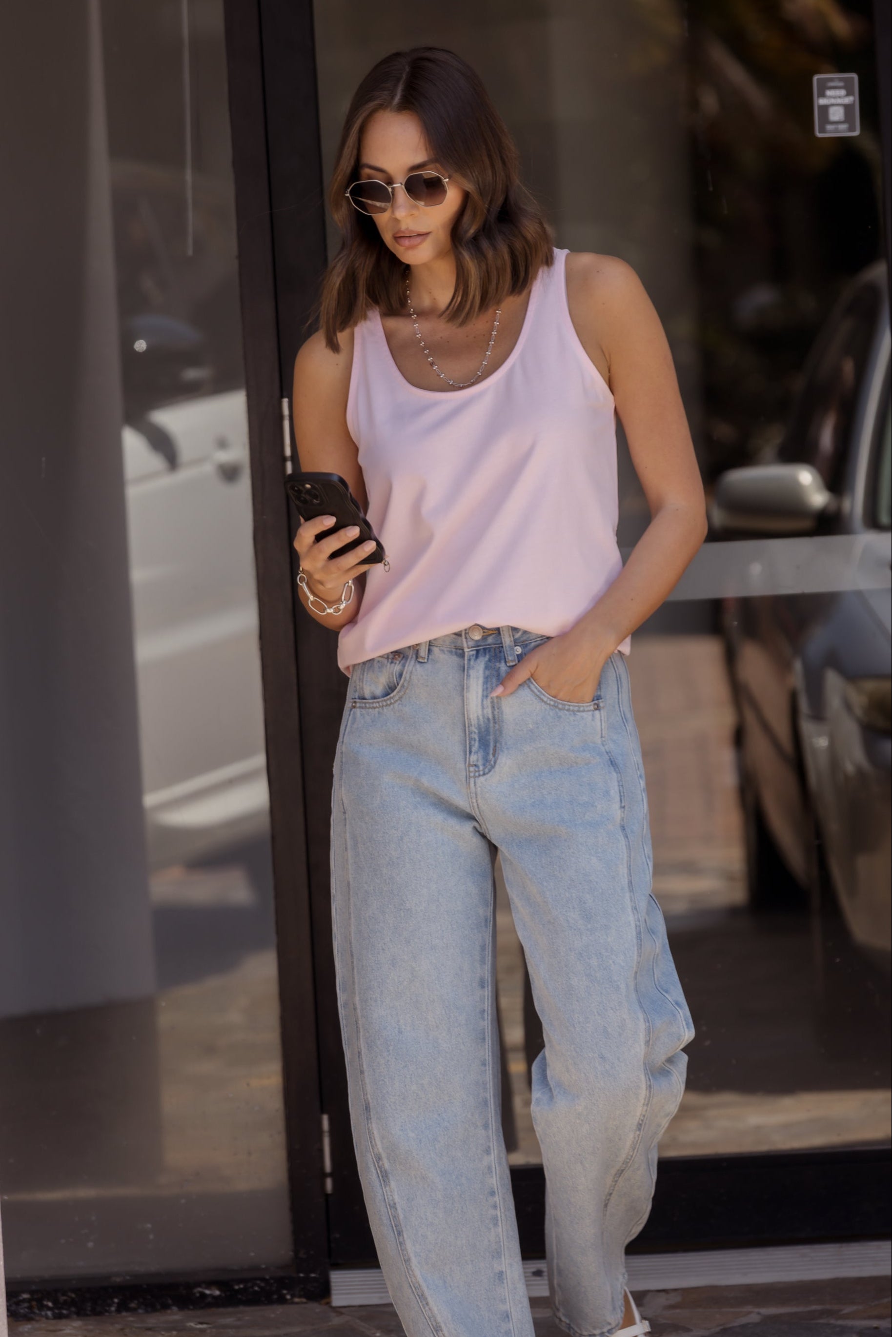 CAMSON Singlet Light Pink