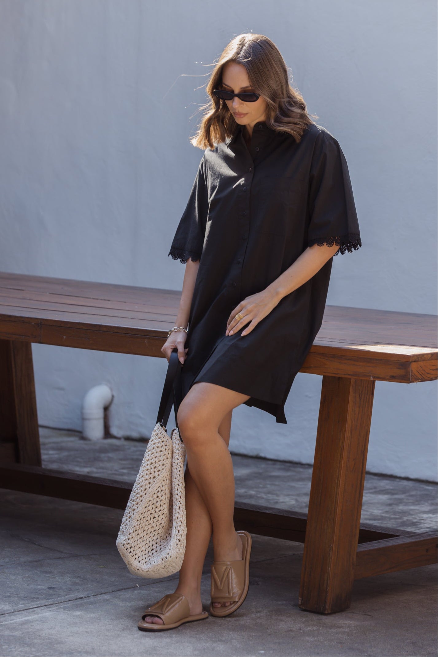 VIOLET Dress Black