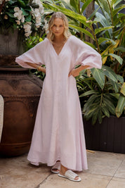 MADERO Dress Pink Stripe