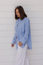 AUSTIN Shirt Blue Stripe