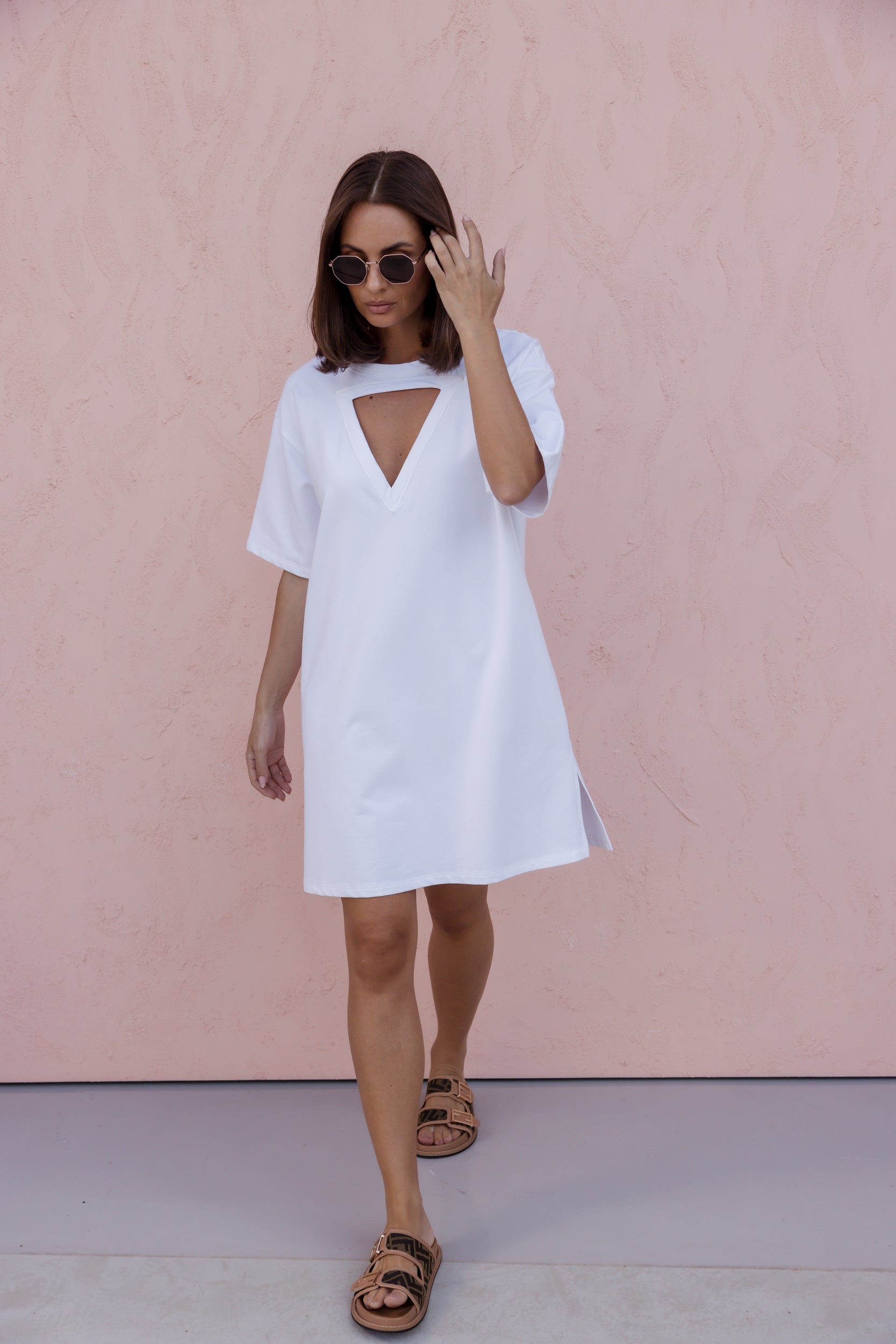 MARCUS Mini Dress White