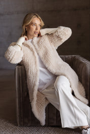 SUTTI Faux Jacket Cream